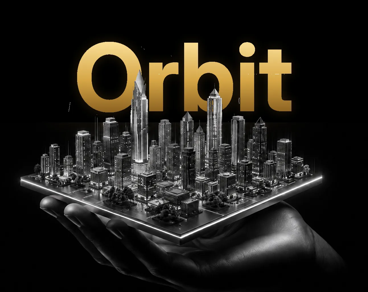 Orbit mission and vision brand visual