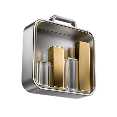 Borderless asset allocator icon